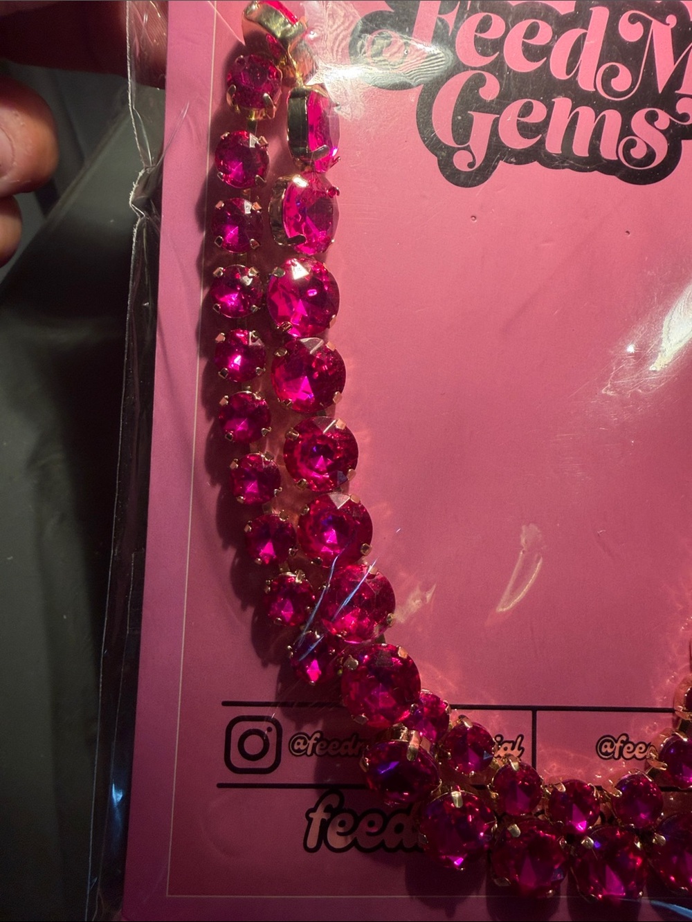 NEW Feed Me Gems Dopamine Diva Necklace - Picture 4 of 9